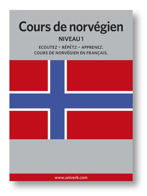 cover image of Cours de norvégian